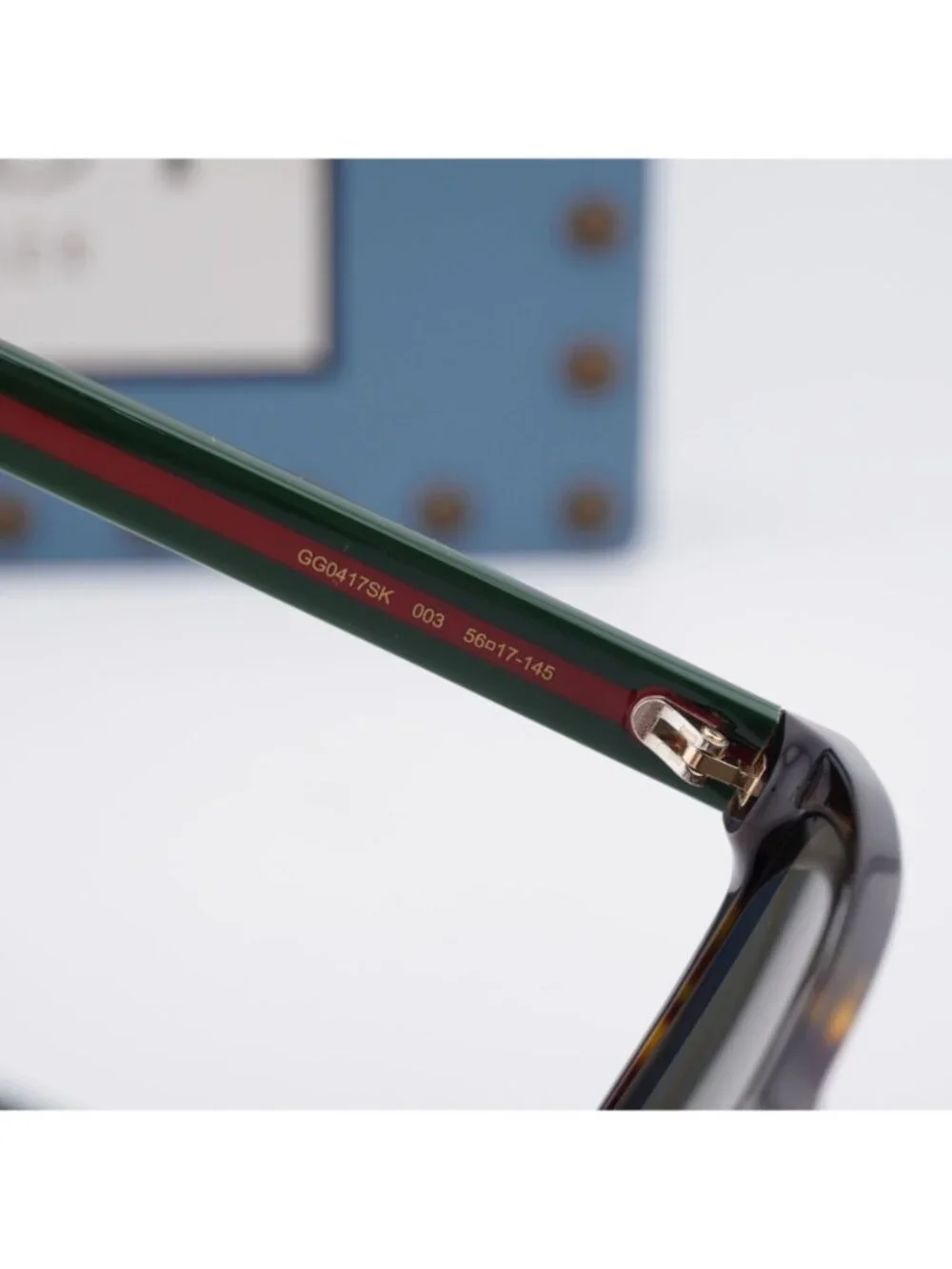 Gucci GG0417SK 003 Square Sunglasses - Havana / Brown
